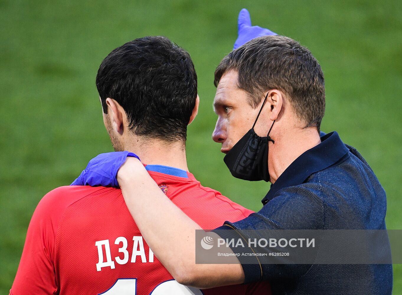 Футбол. РПЛ. Матч ЦСКА - "Рубин"