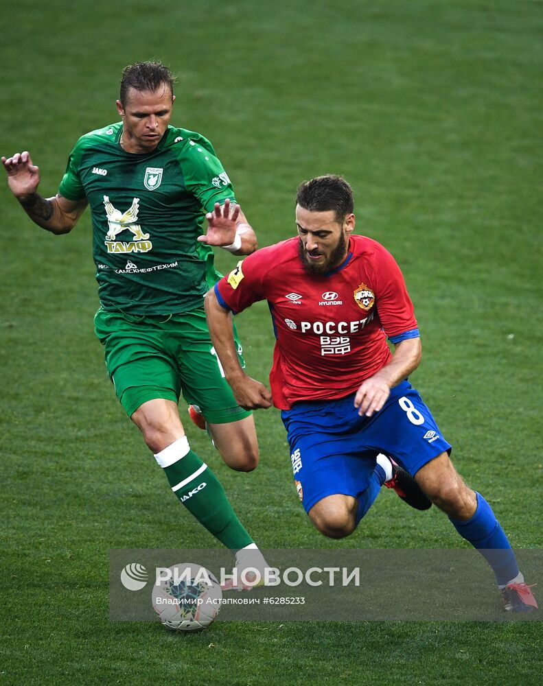 Футбол. РПЛ. Матч ЦСКА - "Рубин"