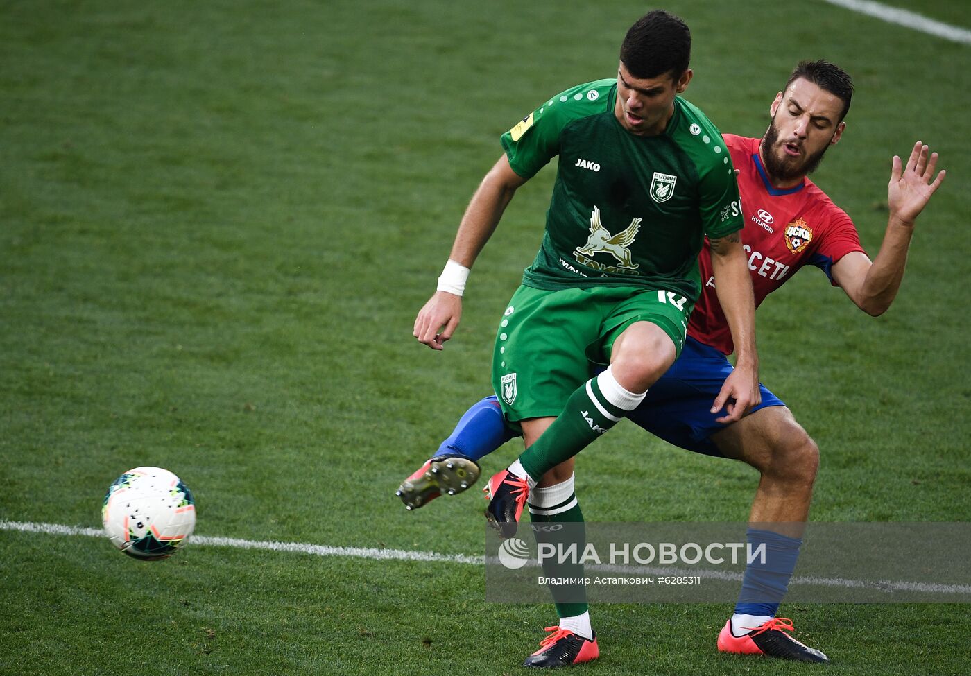 Футбол. РПЛ. Матч ЦСКА - "Рубин"