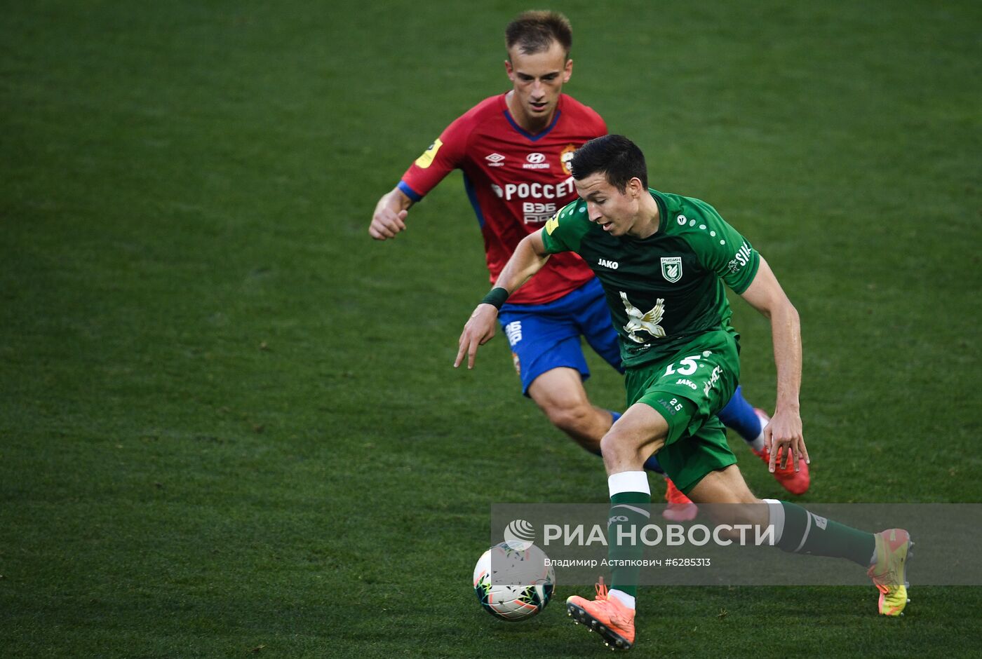 Футбол. РПЛ. Матч ЦСКА - "Рубин"