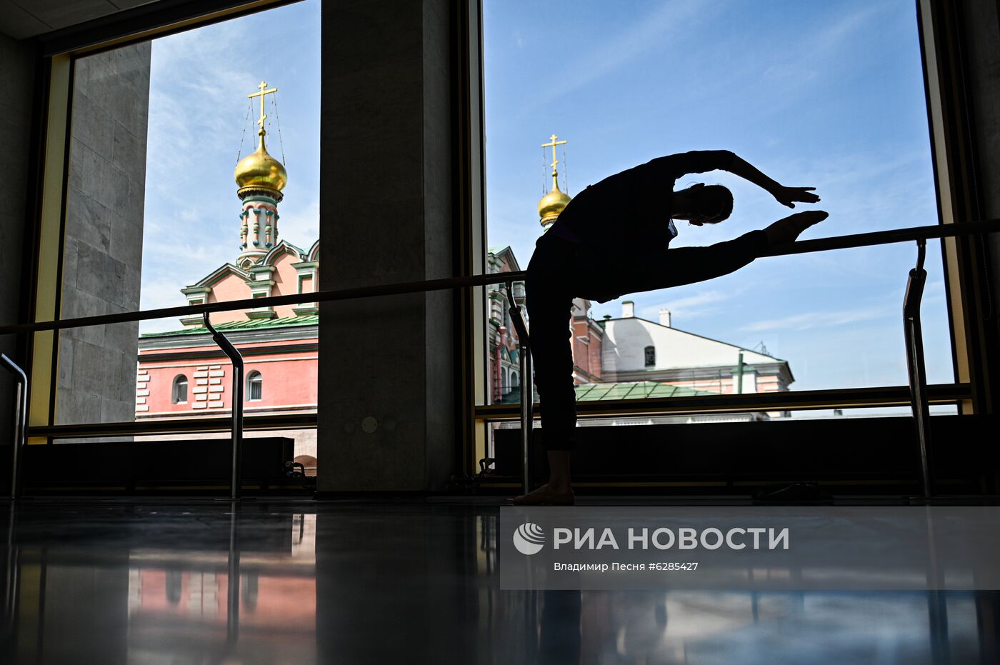 Репетиция в театре "Кремлевский балет"