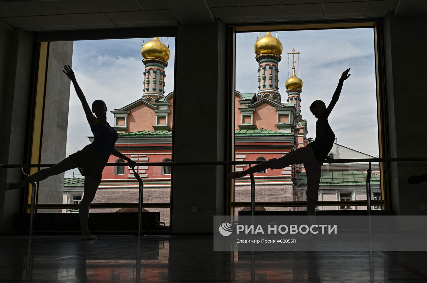 Репетиция в театре "Кремлевский балет"