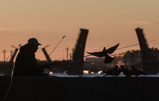 Репетиция парада в честь Дня Военно-морского флота