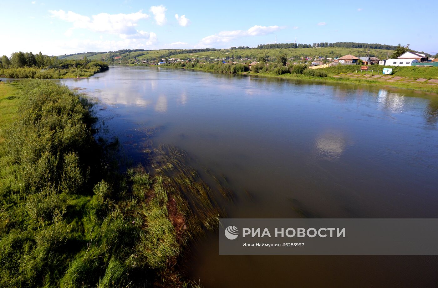 Река Чулым в Красноярском крае