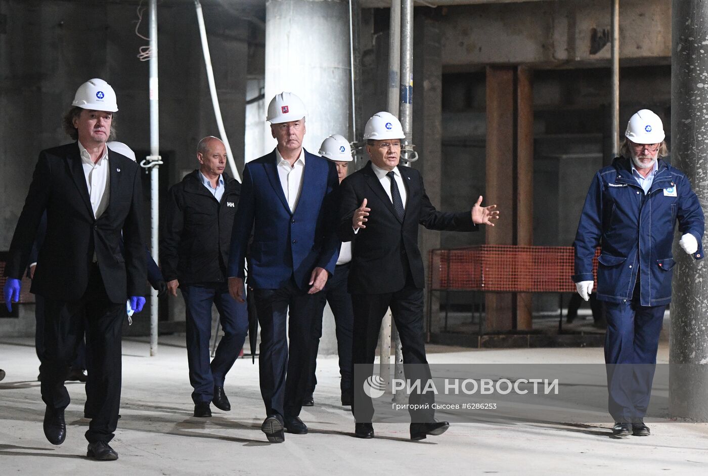 Мэр Москвы С. Собянин посетил ВДНХ