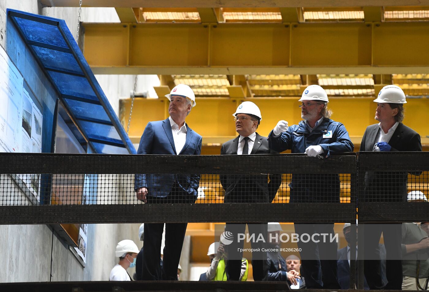 Мэр Москвы С. Собянин посетил ВДНХ