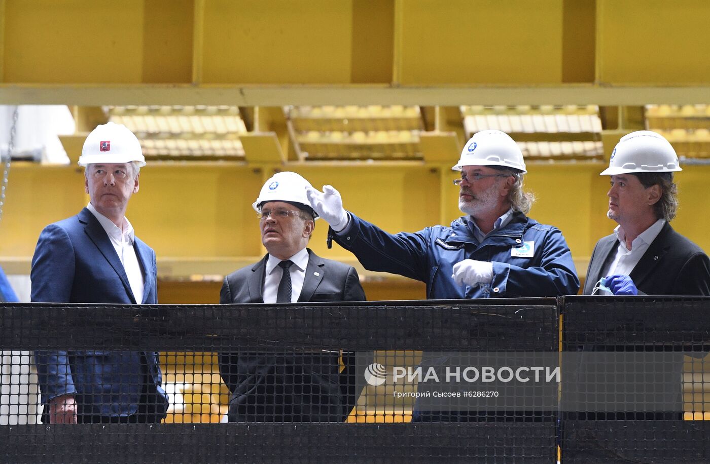 Мэр Москвы С. Собянин посетил ВДНХ