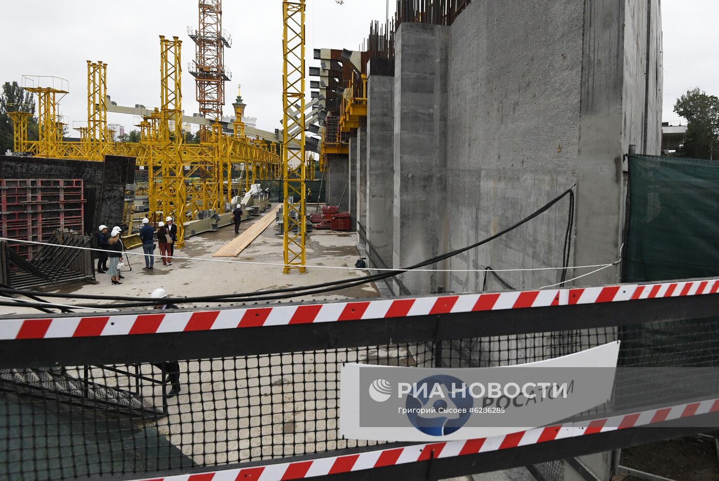 Мэр Москвы С. Собянин посетил ВДНХ