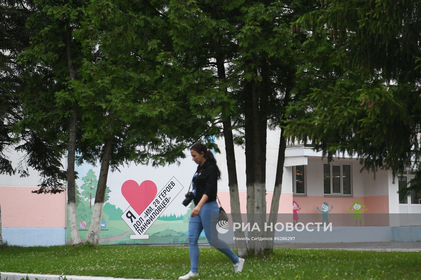 Подготовка к началу смены в детском оздоровительном лагере