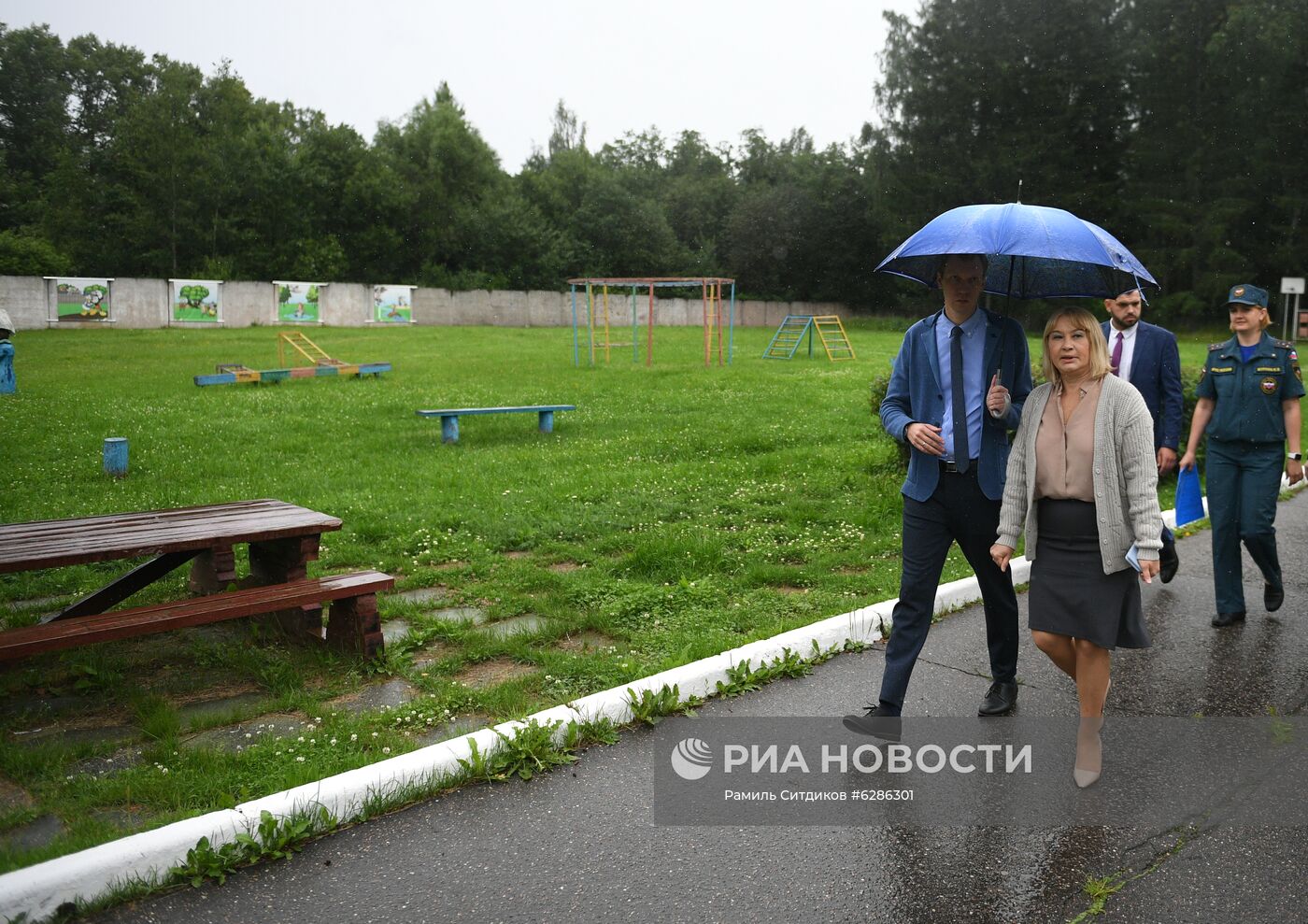 Подготовка к началу смены в детском оздоровительном лагере