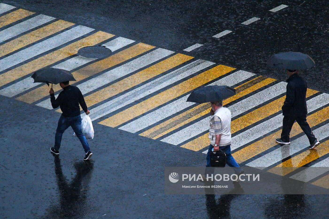 Дождь в Москве