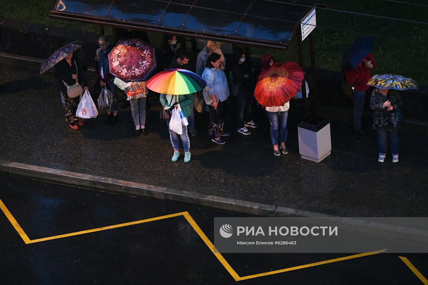 Дождь в Москве