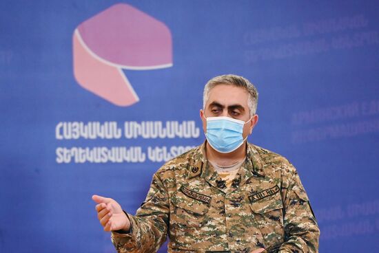 Брифинг в Армении на тему конфликта на армяно-азербайджанской границе