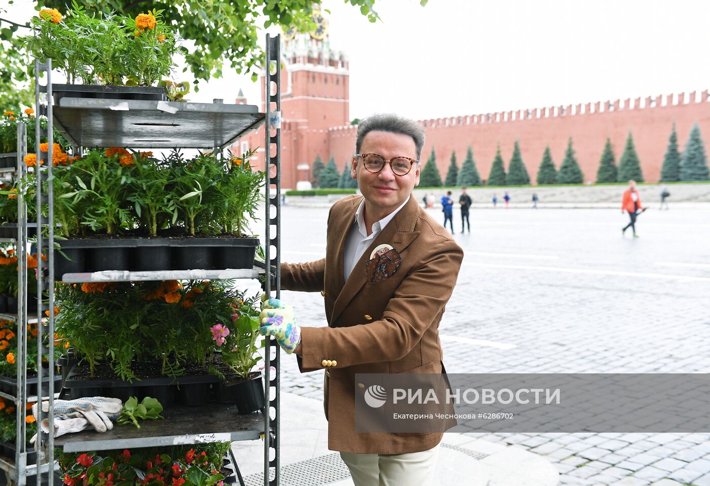 Фестиваль цветов в ГУМе 