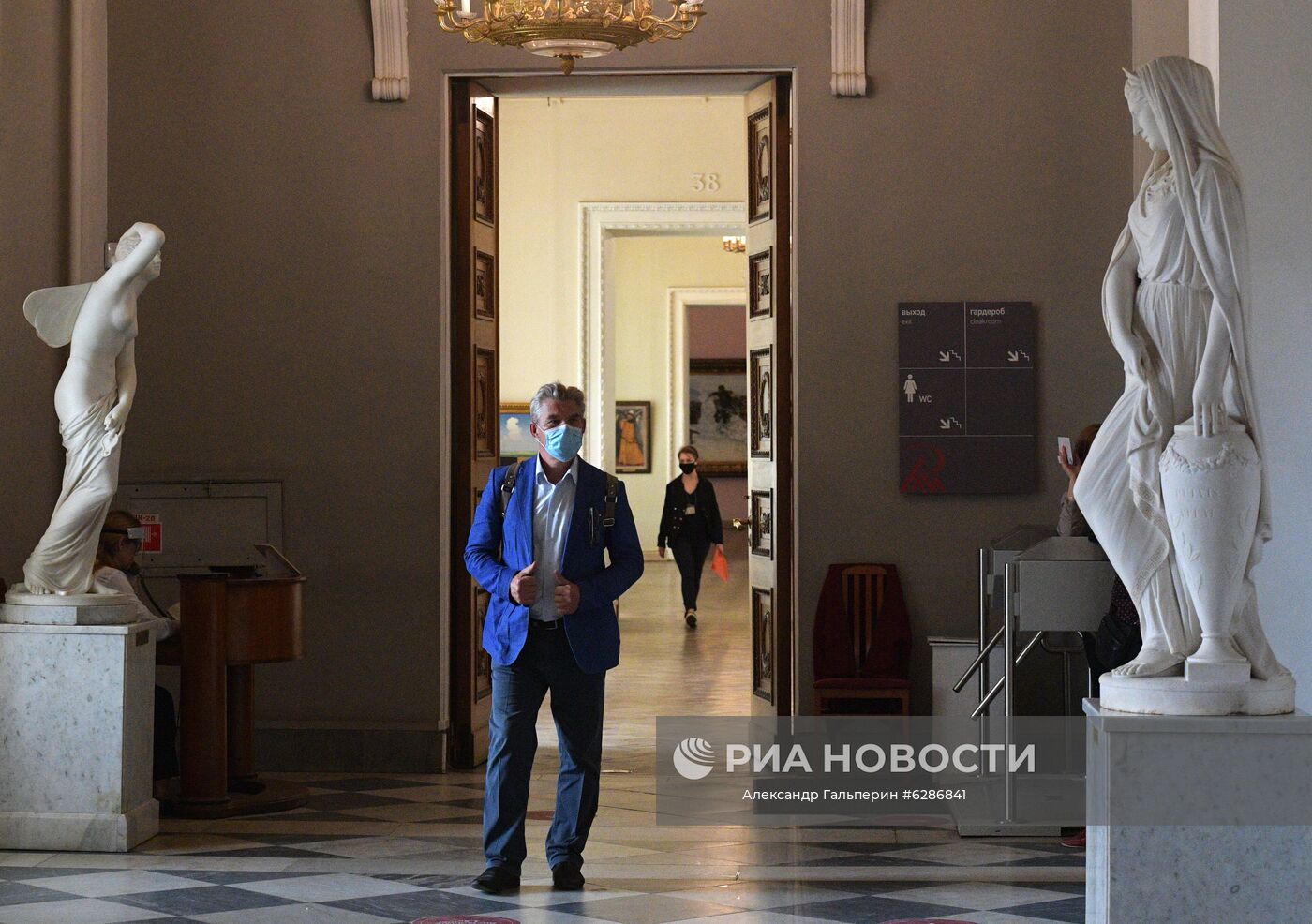Русский музей возобновил работу после карантина