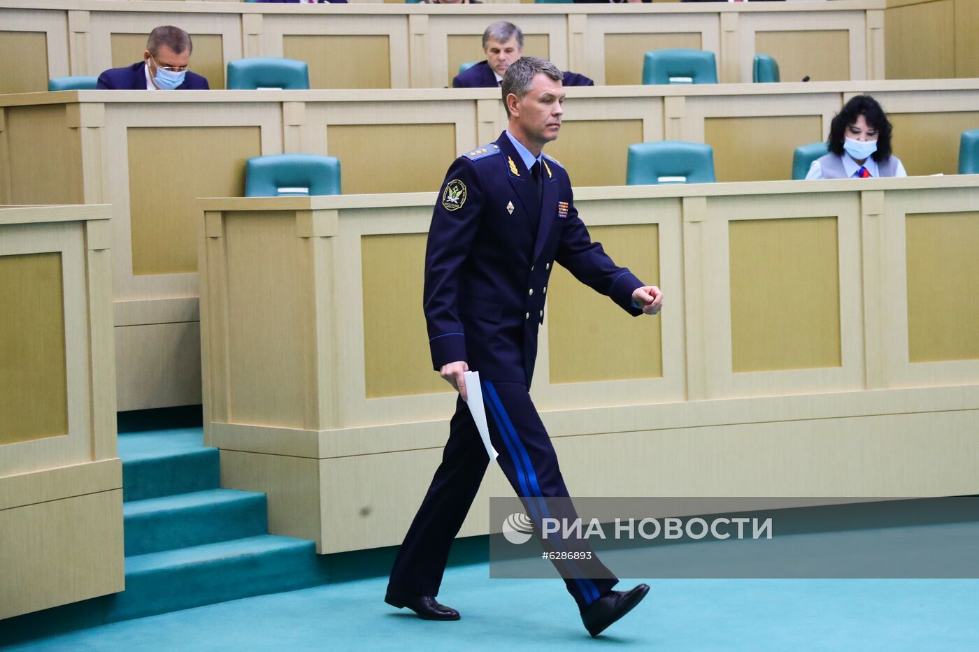 Заседание Совета Федерации РФ