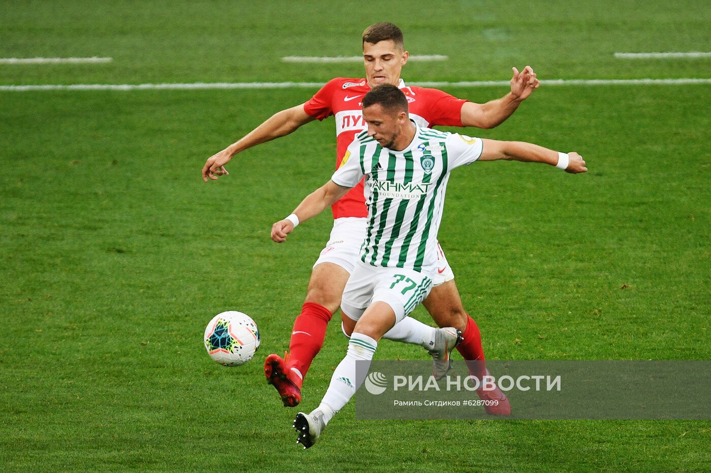 Футбол. РПЛ. Матч "Спартак" — "Ахмат"