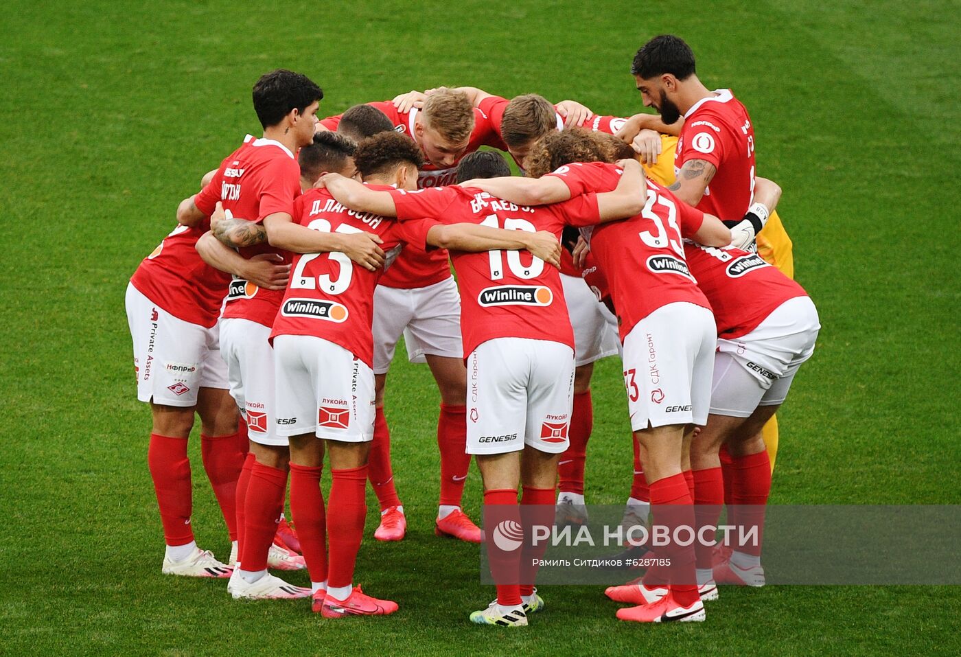 Футбол. РПЛ. Матч "Спартак" — "Ахмат"