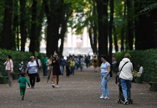 Отдых горожан в Санкт-Петербурге