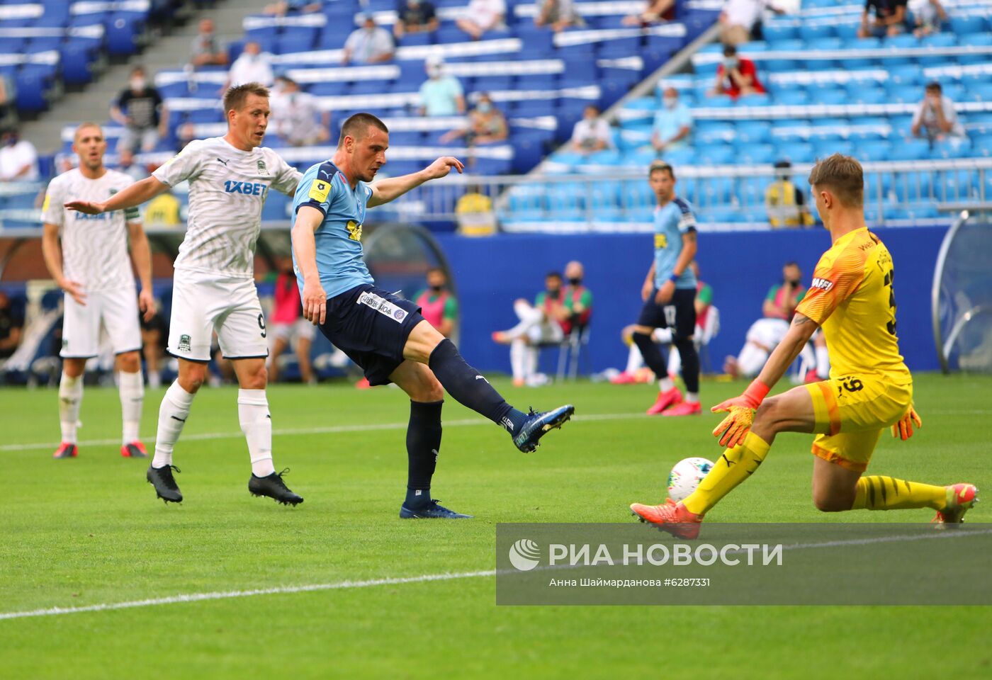 Футбол. РПЛ. Матч "Крылья Советов" – "Краснодар"