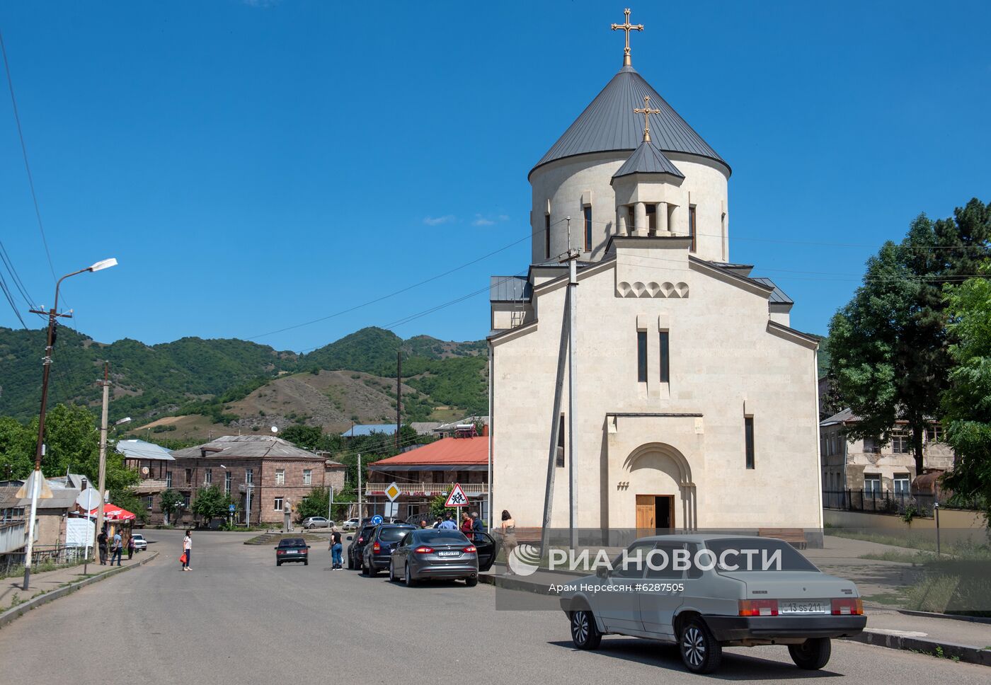 Город Берд на армяно-азербайджанской границе | РИА Новости Медиабанк