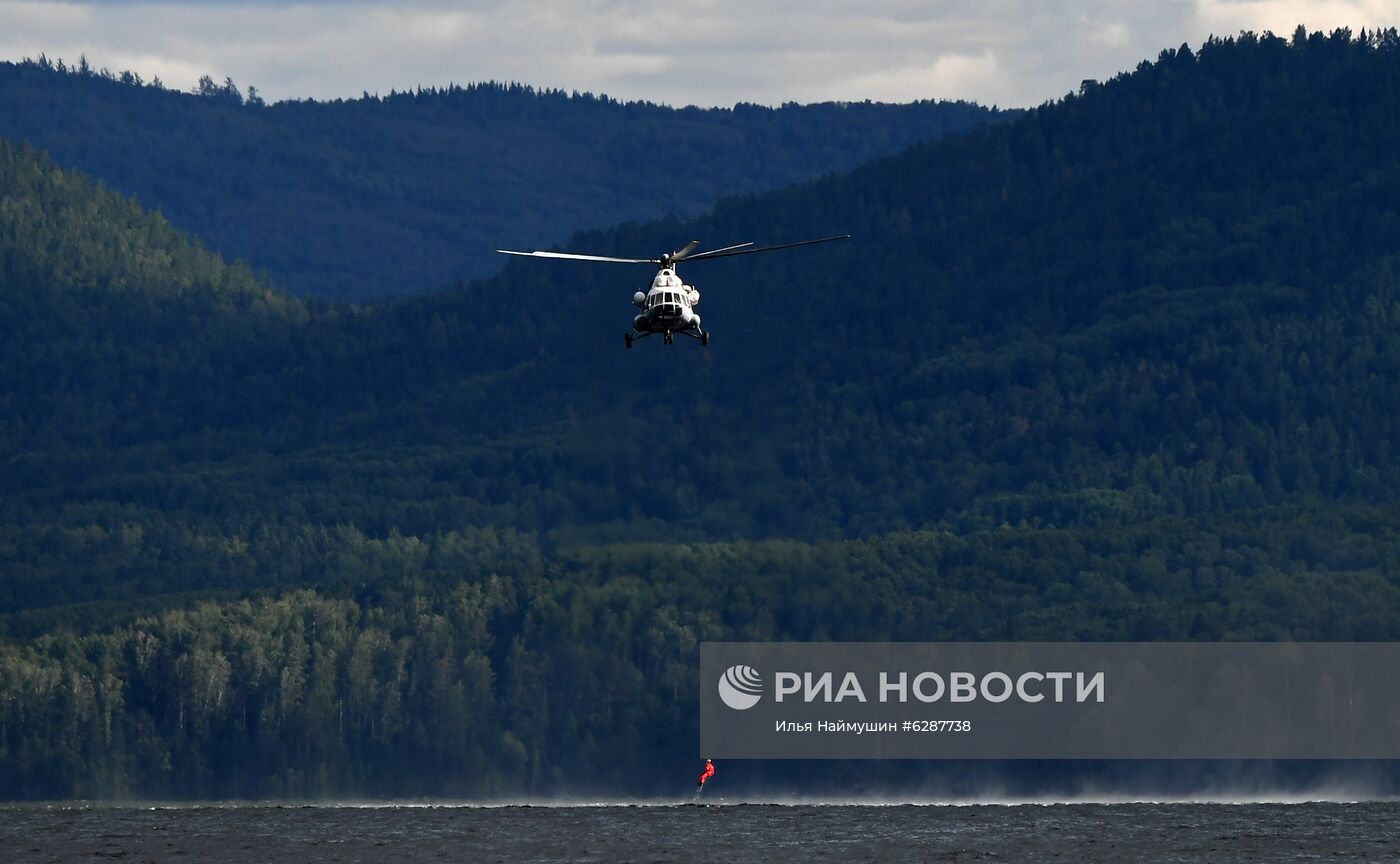 Учения МЧС в Красноярском крае