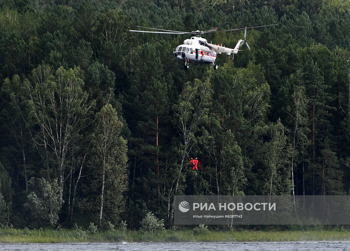 Учения МЧС в Красноярском крае