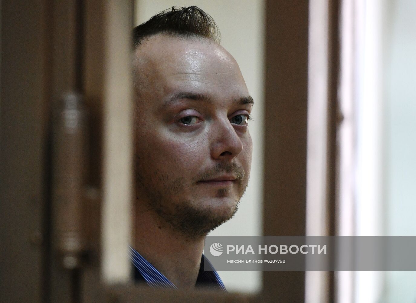 Рассмотрение жалобы на арест подозреваемого в госизмене И. Сафронова
