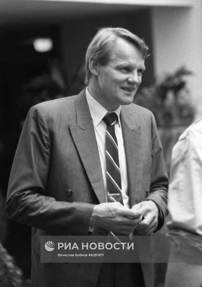 70-летие торговых отношений шведской фирмы "Аксель Юнсон" и СССР