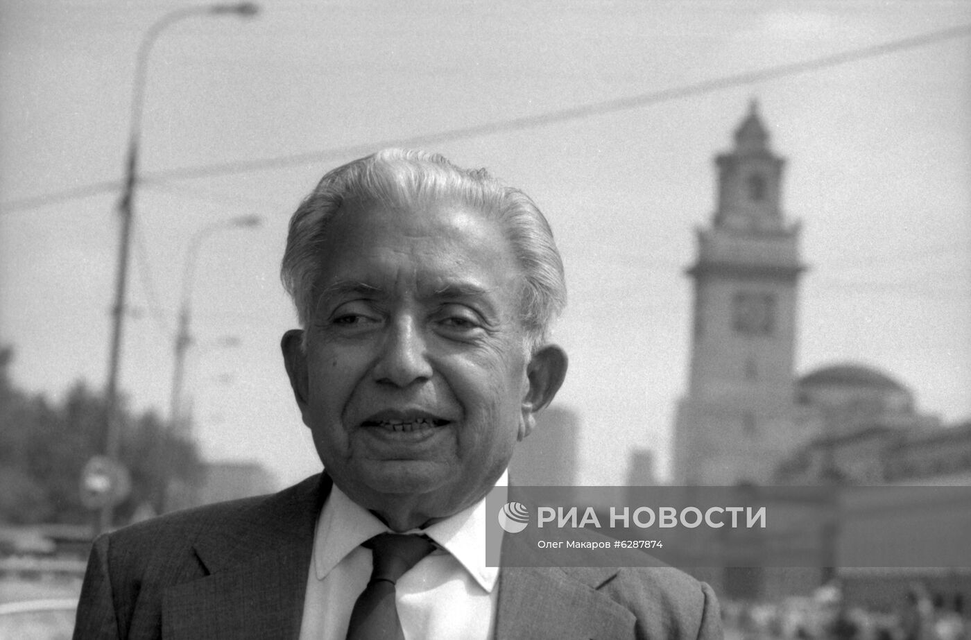 Президент общества дружбы "Шри-Ланка – СССР" господин Субасингхе