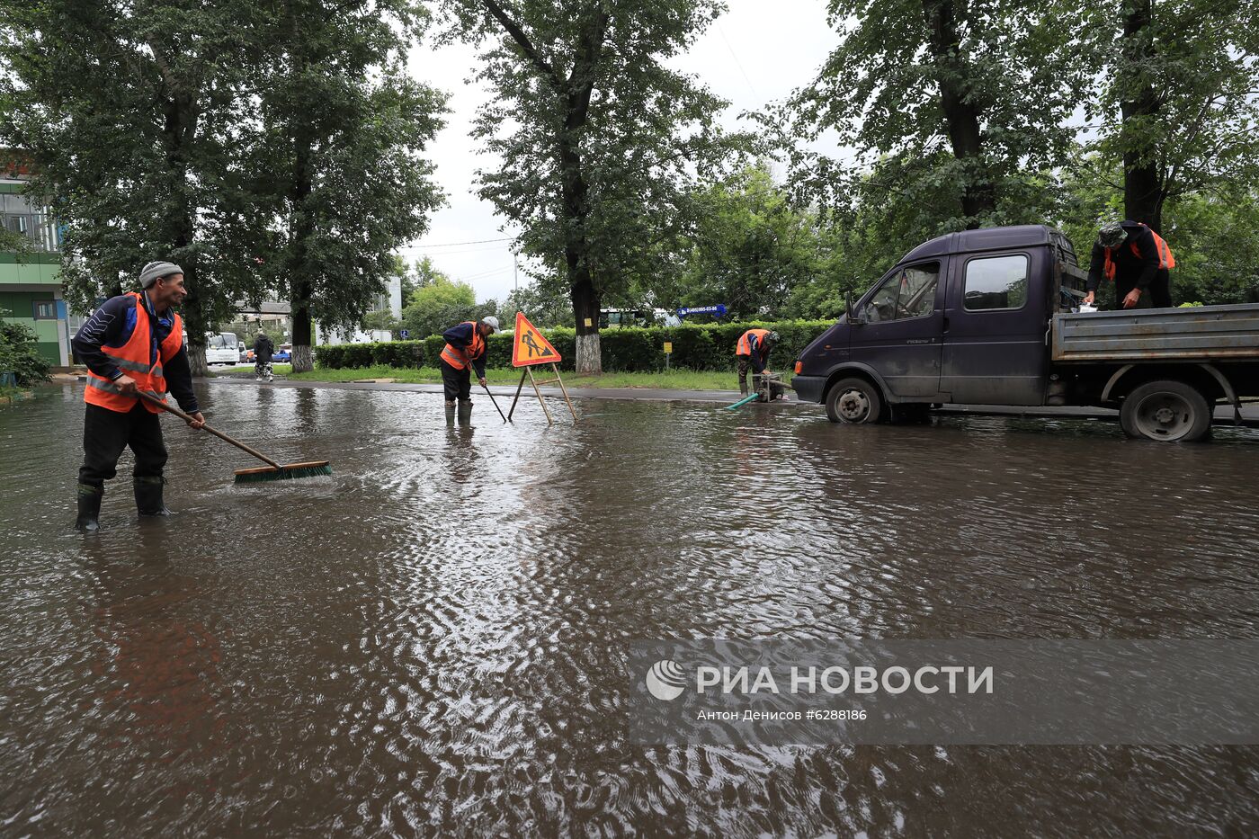 Подтопления в Красногорске