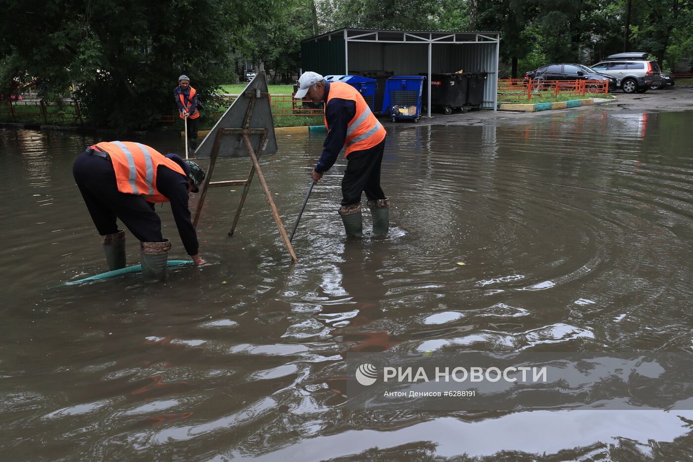 Подтопления в Красногорске