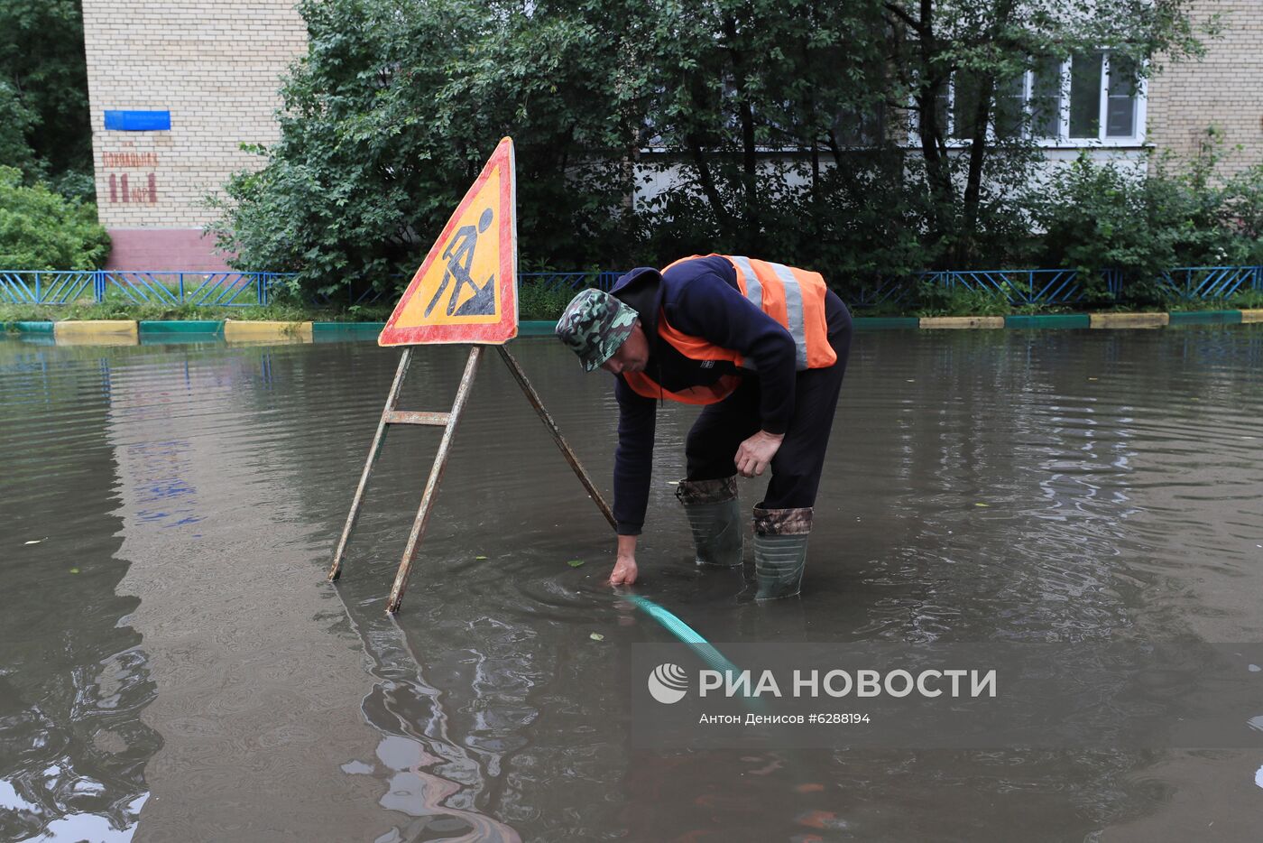 Подтопления в Красногорске