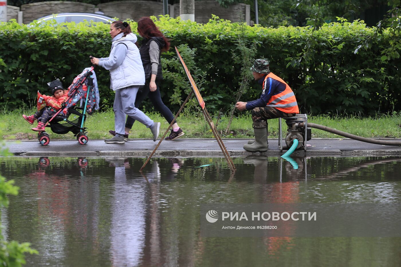 Подтопления в Красногорске