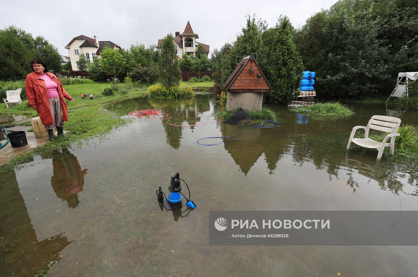 Подтопления в Красногорске