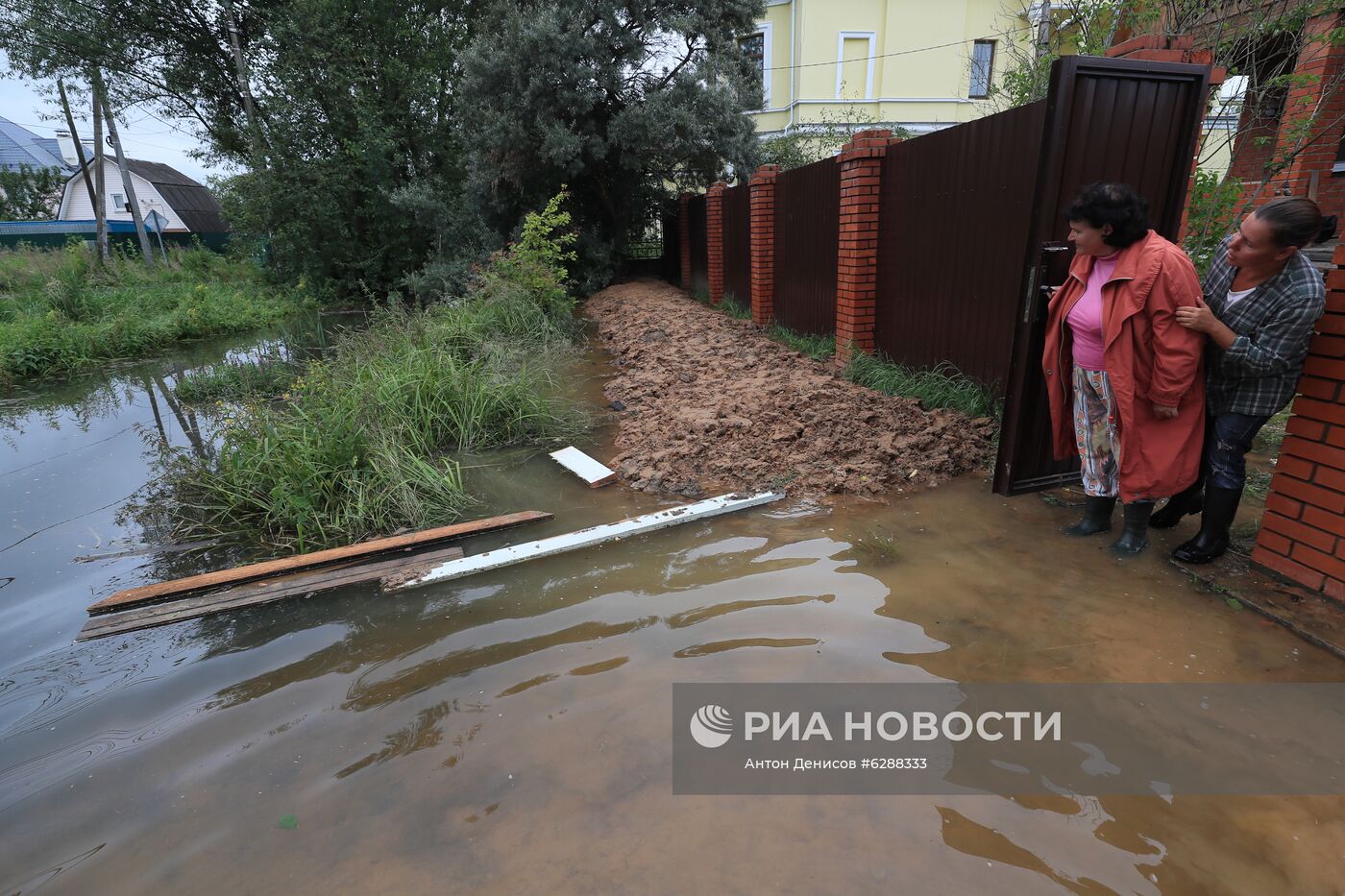 Подтопления в Красногорске