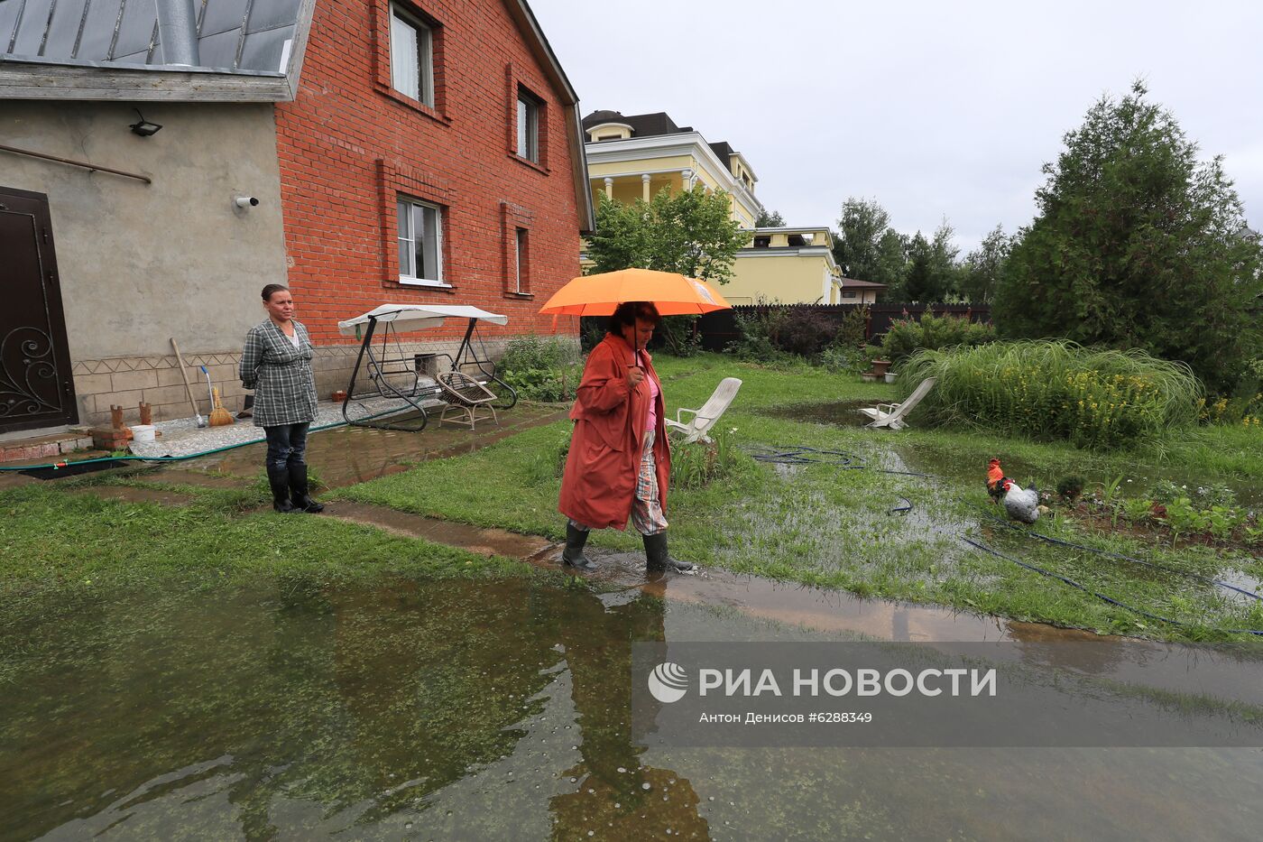 Подтопления в Красногорске