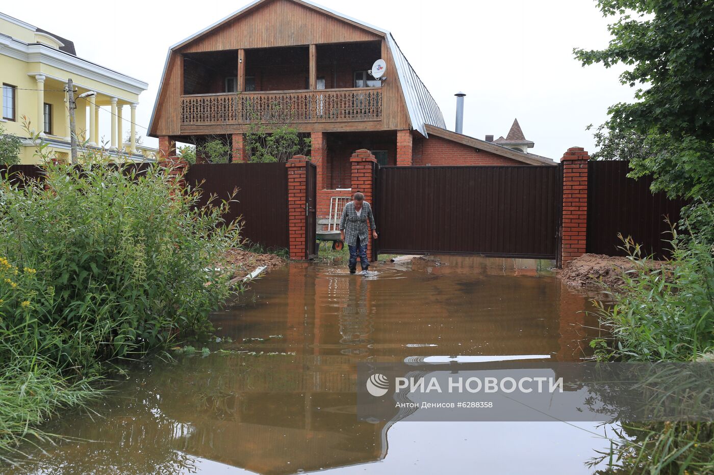 Подтопления в Красногорске