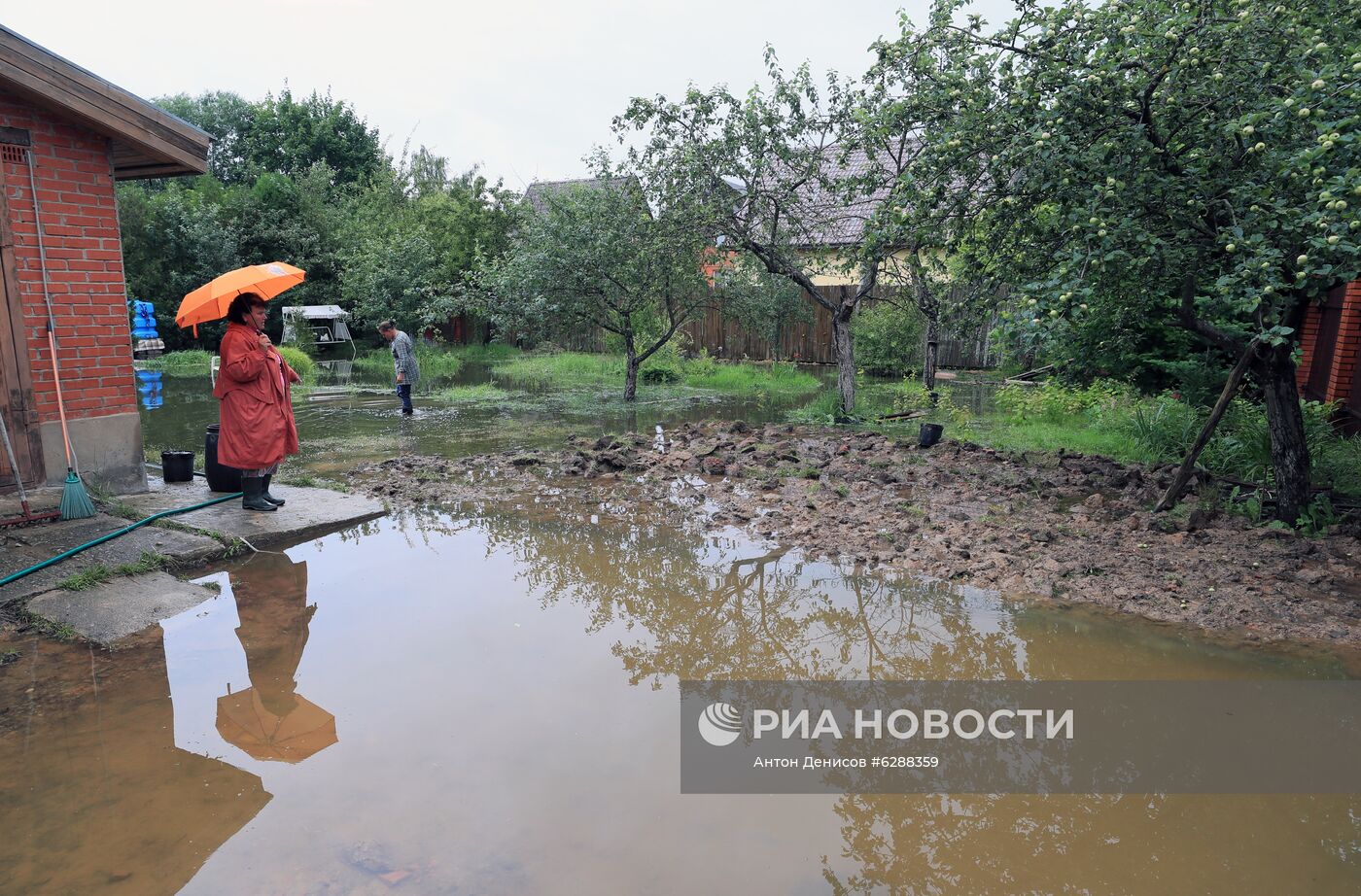 Подтопления в Красногорске