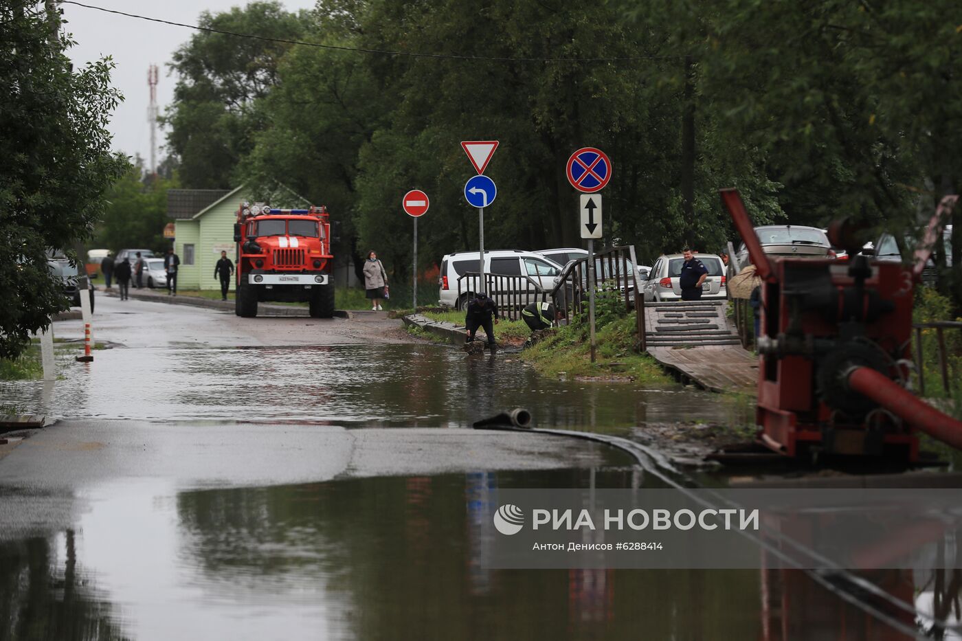 Подтопления в Красногорске