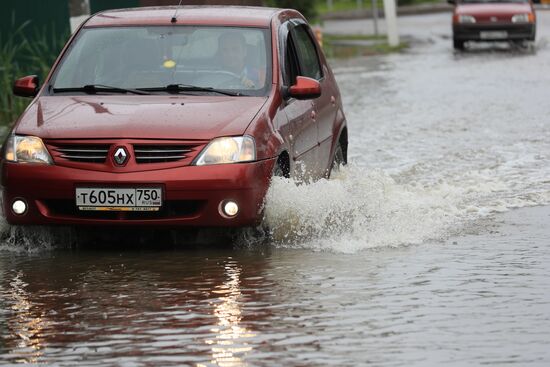 Подтопления в Красногорске