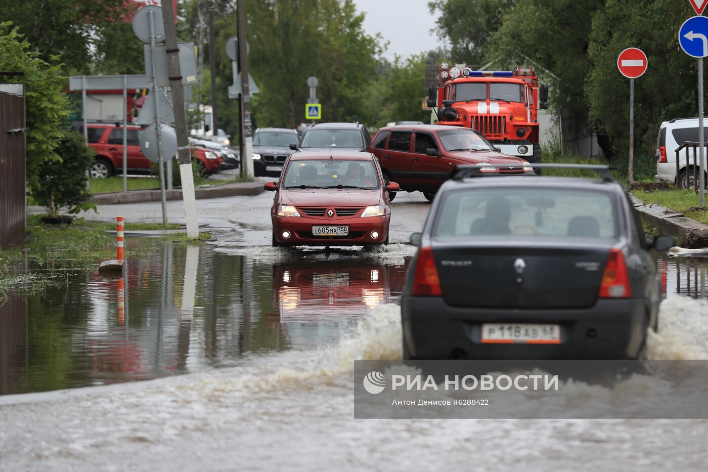 Подтопления в Красногорске