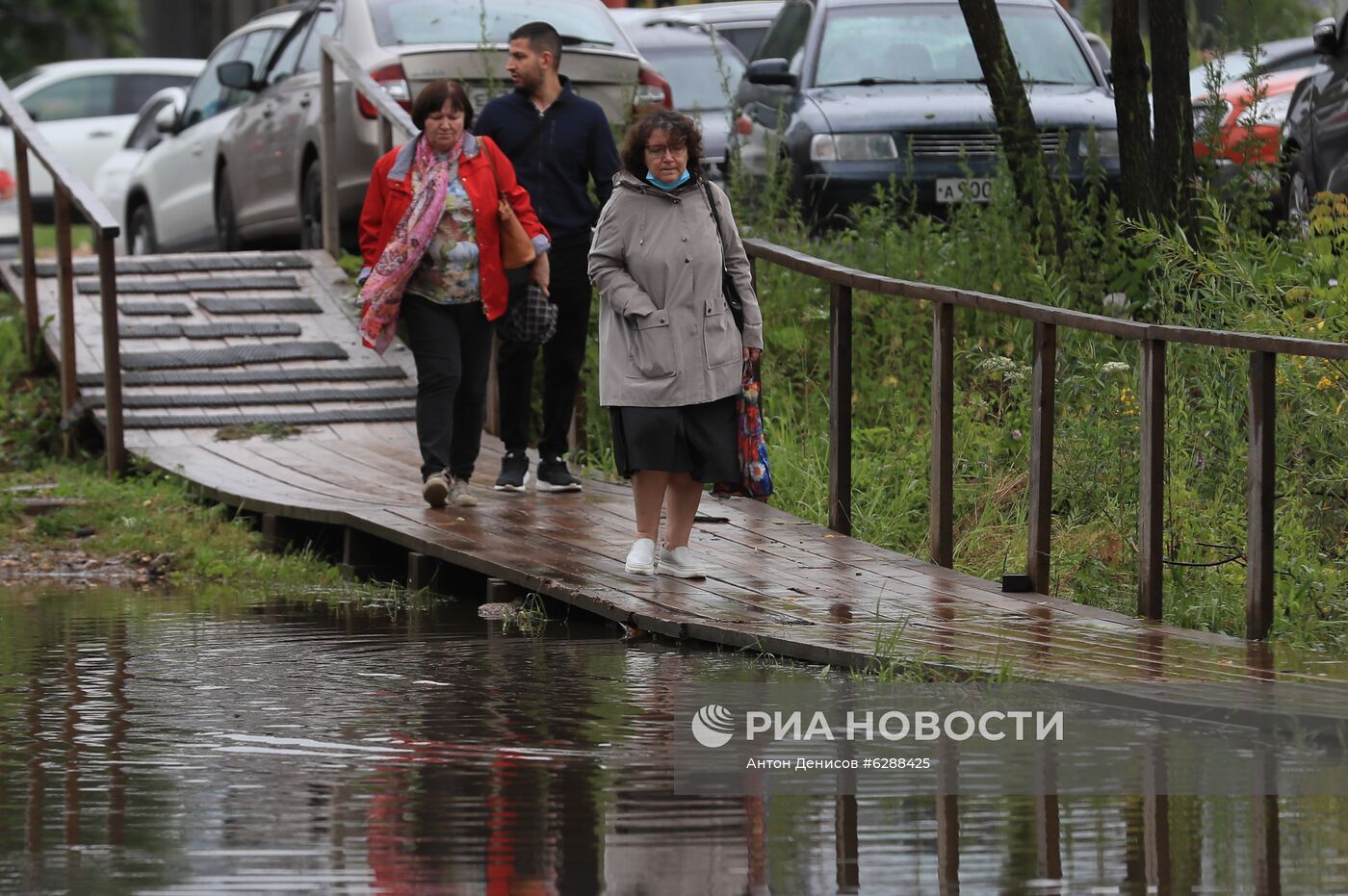 Подтопления в Красногорске