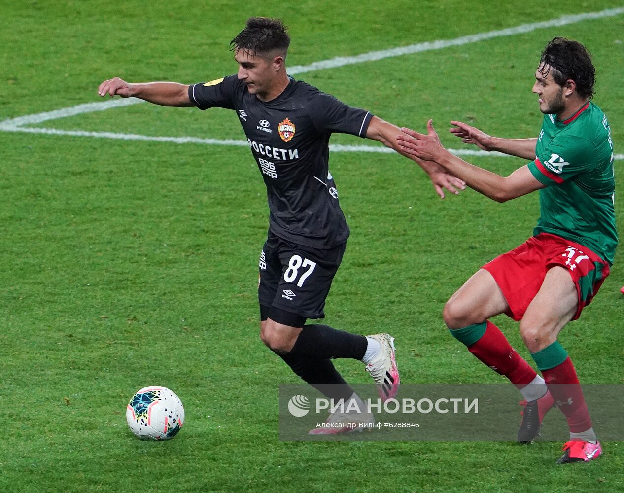 Футбол. РПЛ. Матч "Локомотив" - ЦСКА