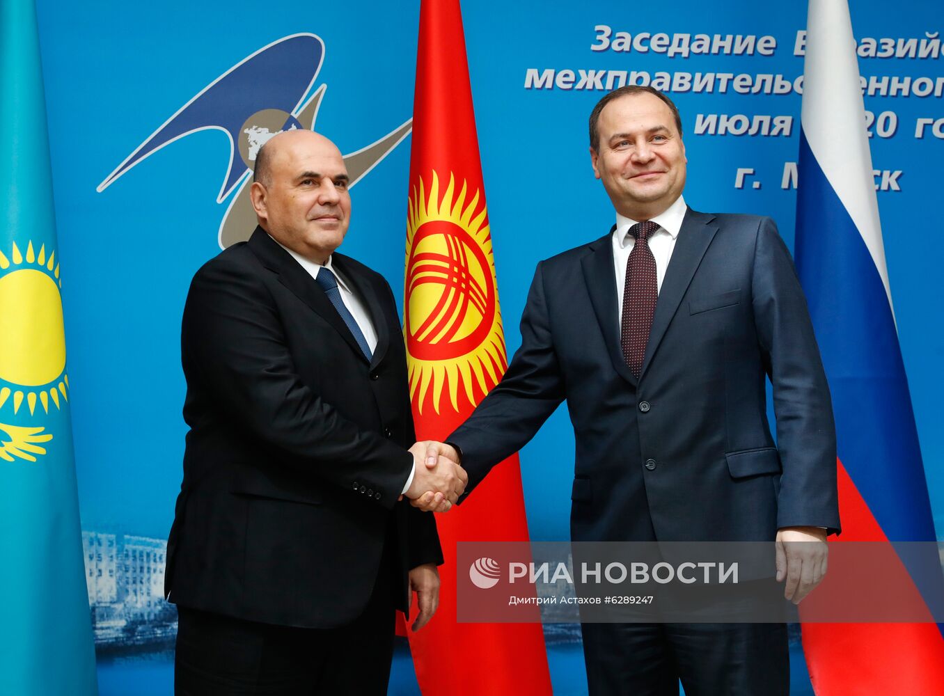 Рабочий визит премьер-министра РФ М. Мишустина в Белоруссию