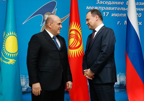 Рабочий визит премьер-министра РФ М. Мишустина в Белоруссию