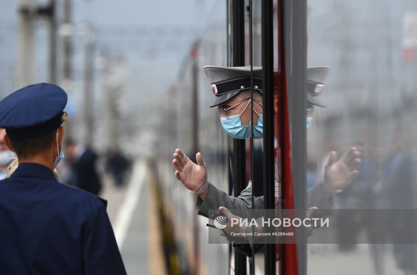 Первый рейс скоростного поезда "Ласточка" из Москвы в Кострому