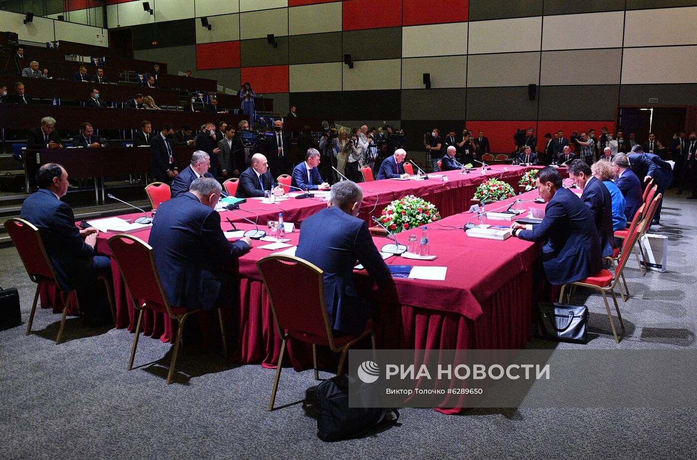 Рабочий визит премьер-министра РФ М. Мишустина в Белоруссию