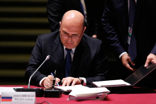 Рабочий визит премьер-министра РФ М. Мишустина в Белоруссию