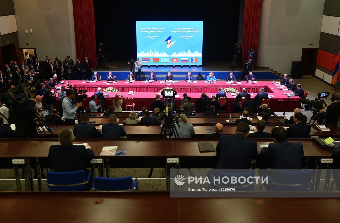 Рабочий визит премьер-министра РФ М. Мишустина в Белоруссию